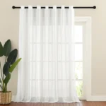 پرده کتان افکت دار