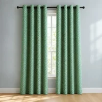 پرده پانچ ساتن ابریشم طرح ژاکارد یونانی