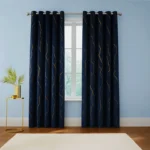 پرده مخمل هانزو طلاکوب